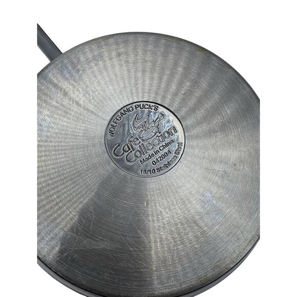 Wolfgang Puck Stainless 3-Pc Pan Set — 2Qt, 1.5Qt Café, 8” Sauté (No Lids) - Picture 6 of 6